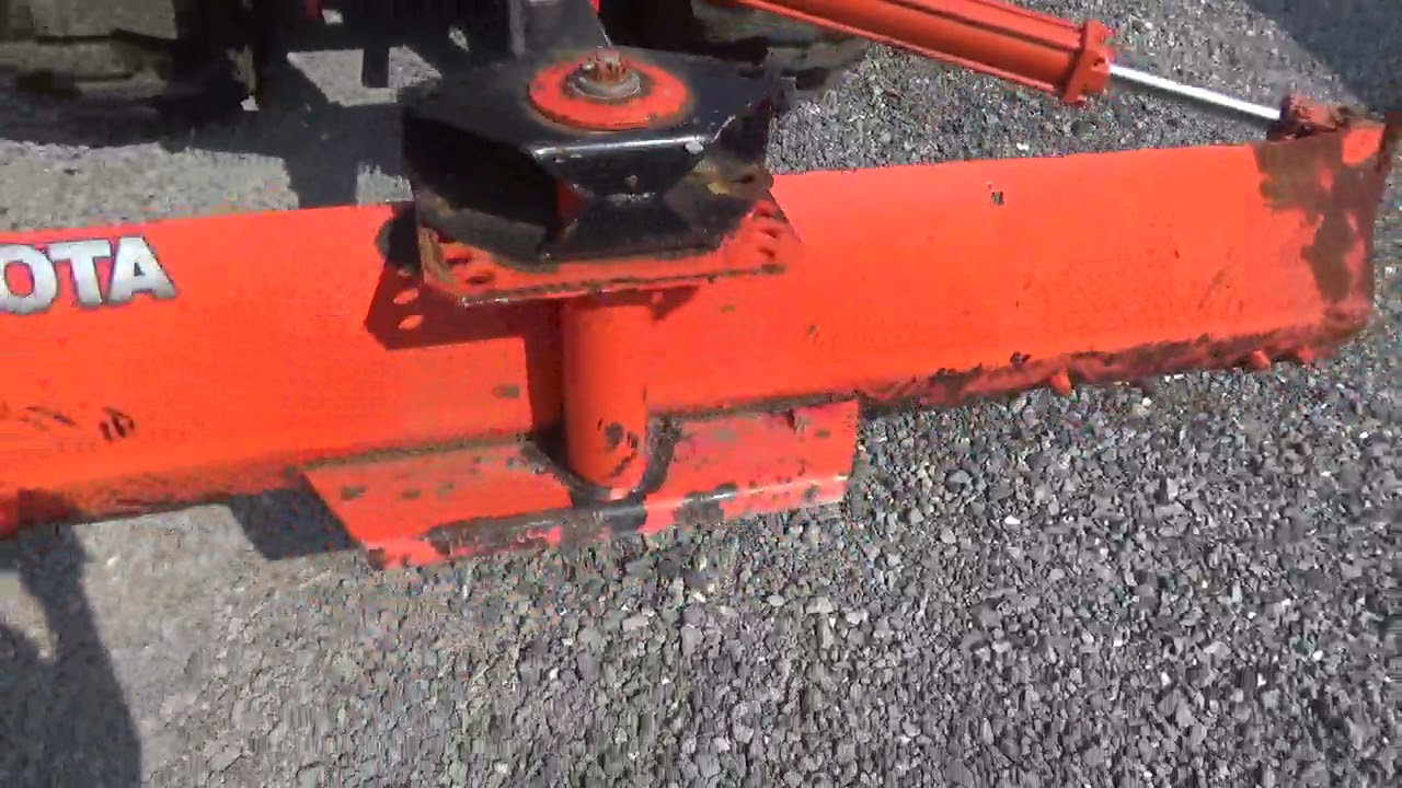 Land Pride RB2584 Power Angle 3 Point Hitch Back Blade Cat 1 3 Point