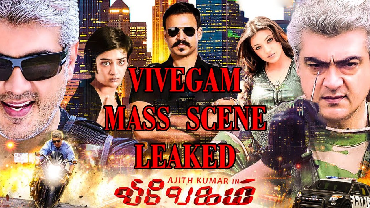 Vivegam Mass Scene leaked Kajal Agarval | Ajith Kumar | Vivek Oberoi | Anirudh