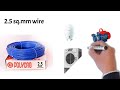 Complete House Wiring for all Room - House Wiring Me Kis Size ki Wire