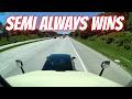 Brake Check a Semi? Bad Idea - Bad drivers & Driving fails -learn how to drive #1546