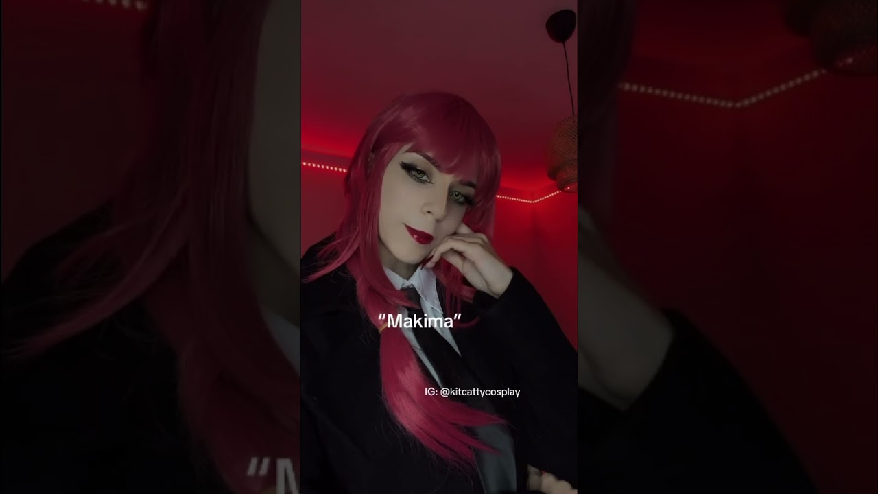 I would date her idc #cosplay #makima #chainsawman #makimachainsawman #cosplaygirl #anime