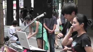 101年7月8日Michael Liu首次與原木樂團見面的珍貴畫面(周日)(720P)