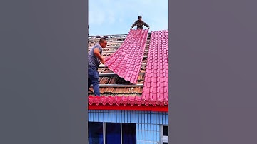 Do you know how to roof a house with industrial tin?