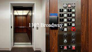 Cool Original United States Square Button Hydraulic Service Elevator - 1102 Broadway - Tacoma, WA