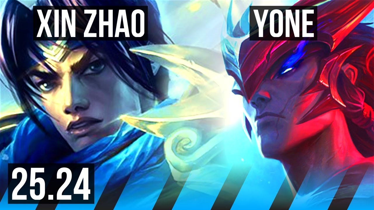 XIN ZHAO vs YONE (MID) | Press The Attack | EUW Master | 25.24