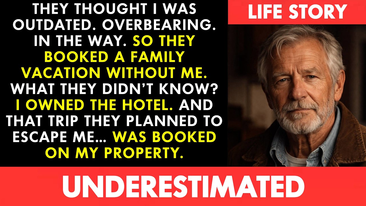 They Took a Family Vacation Without Me… But I Owned the Hotel