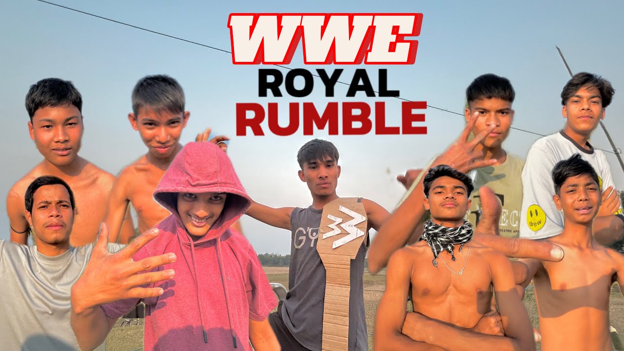 ROYAL RUMBLE - 2024 🥊 || LOCAL WWE || TEAM SABALIANS