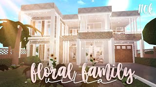 Bloxburg: Floral Family Villa | House Build