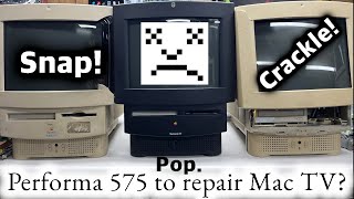 68060 adapter in a Mac? & Can I repair my Macintosh TV using Performa 575 chassis?