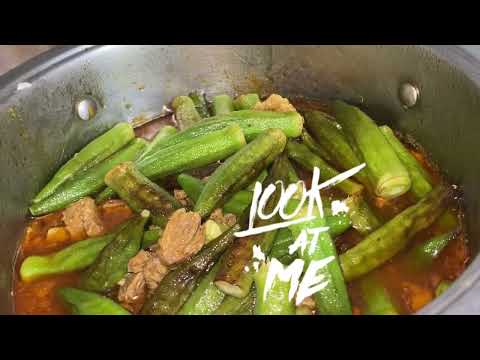 Arabic dish bamia