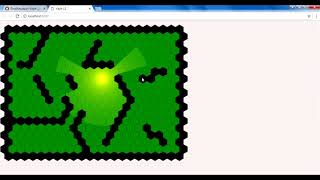 15. Restrict player's sight (canvas javascript game tutorial) screenshot 1
