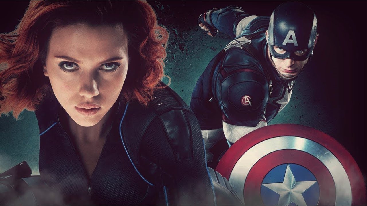 Картинки капитан америка и черная вдова