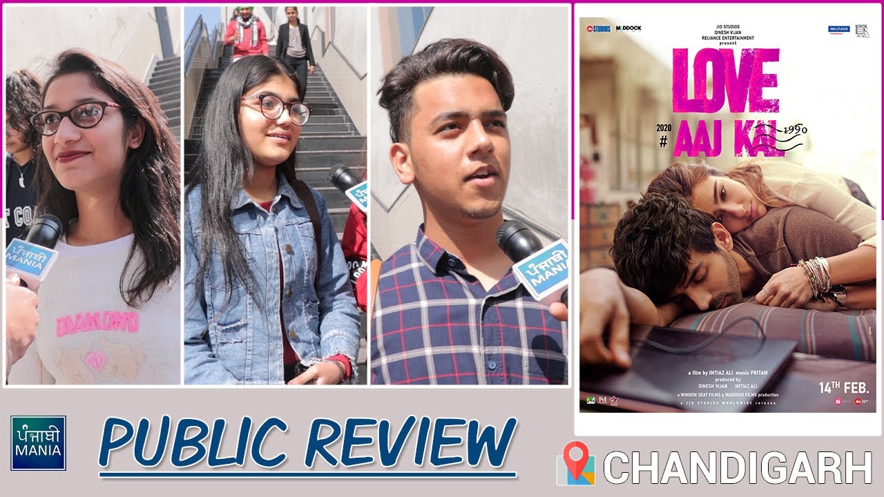 Love Aaj Kal Public Review From Chandigarh | First Day First Show | Kartik Aaryan, Sara Ali Khan