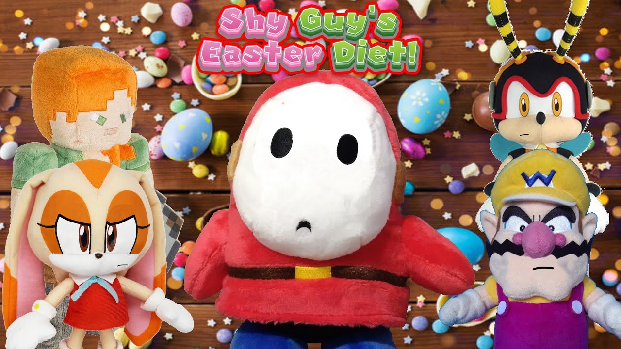 BMF100 Plush Episode: Shy Guy's Easter Diet! (BMF100 Easter Special 2025)