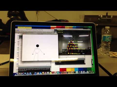 Kinect skeleton maker test
