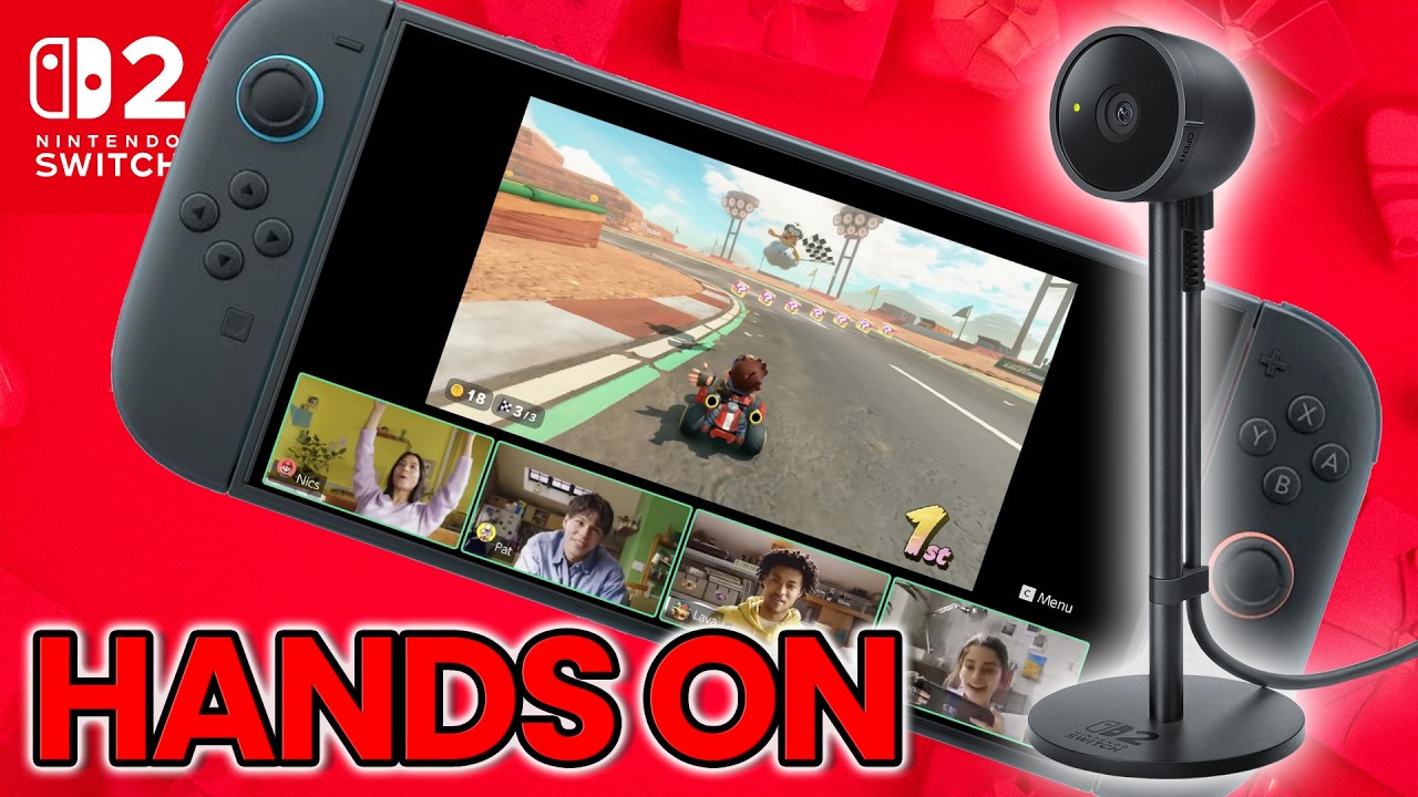 We Played With Switch 2's Camera...