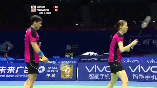 2015 Sudirman Cup,Malaysia - Korea: Chan Peng Soon/Goh Liu Ying vs Ko Sung Hyun/Kim Ha Na