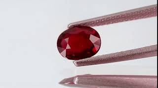 Famous 2.02-Carat GRS-Certified Unheated Oval-Cut Pigeon Blood Red Ruby Net Worth