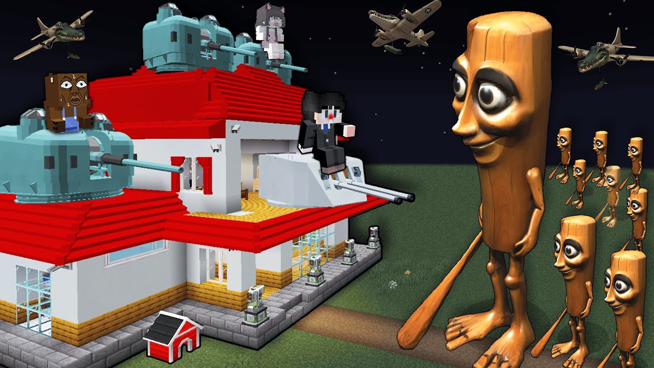 최강보안 포탑집 VS 퉁퉁 사후루 100마리ㅋㅋ  