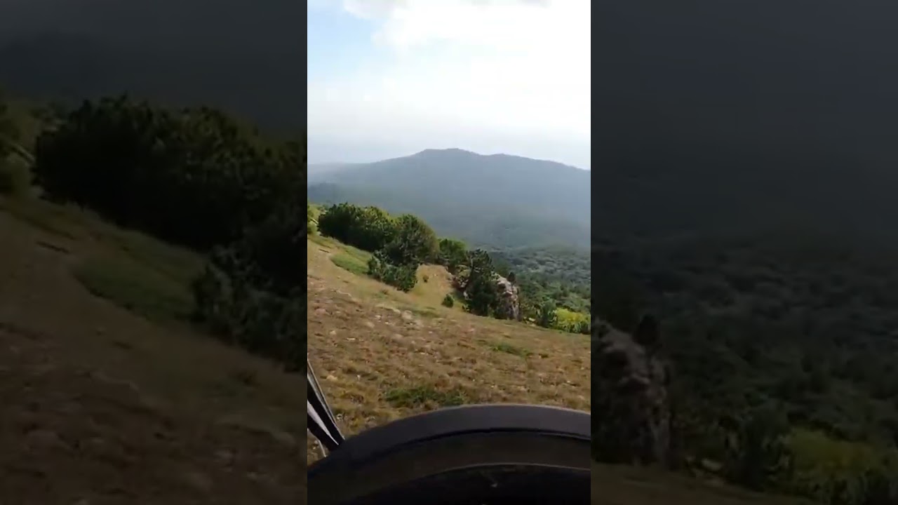 Старт Ай-Петри на параплане. Ялты. Крым. IKUMA 2 P.