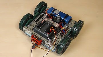 VEX EDR Intro. Arc turn with the VEX robot