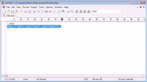 Output HTML Using echo or Print in PHP