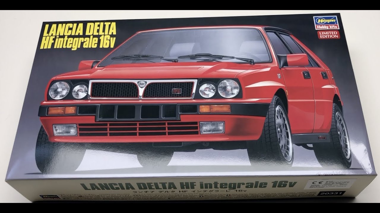 Lancia Delta HF Integrale 16v プラモデルキット 【公式通販】