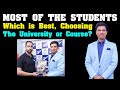 University or Course? | University vs Branch | Nagendar Reddy