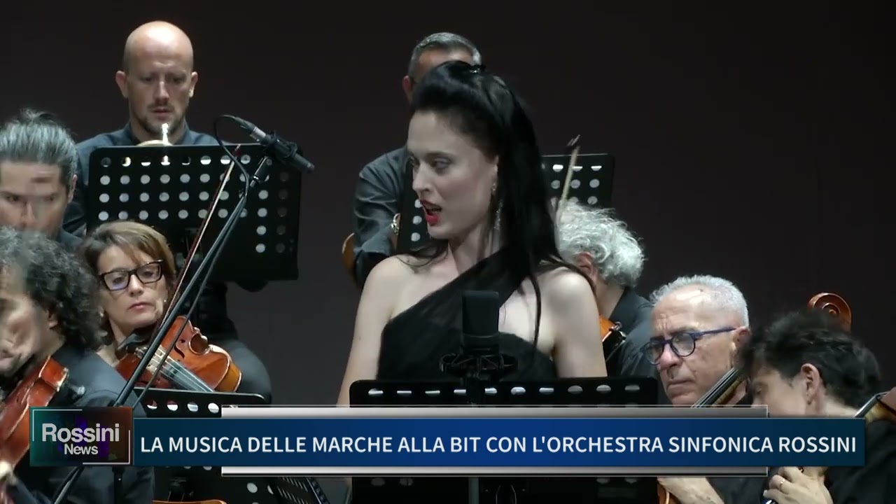 LA MUSICA DELLE MARCHE ALLA BIT CON L' ORCHESTRA SINFONICA ROSSINI