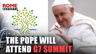 🚨BREAKING NEWS | Pope Francis will attend G7 summit to speak about artificial intelligence