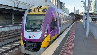 V/Line VL75 Departing Southern Cross Station to Melton