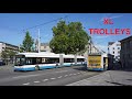 Swiss Trolleys in Zurich - VBZ Trolleybusbetrieb in Zürich