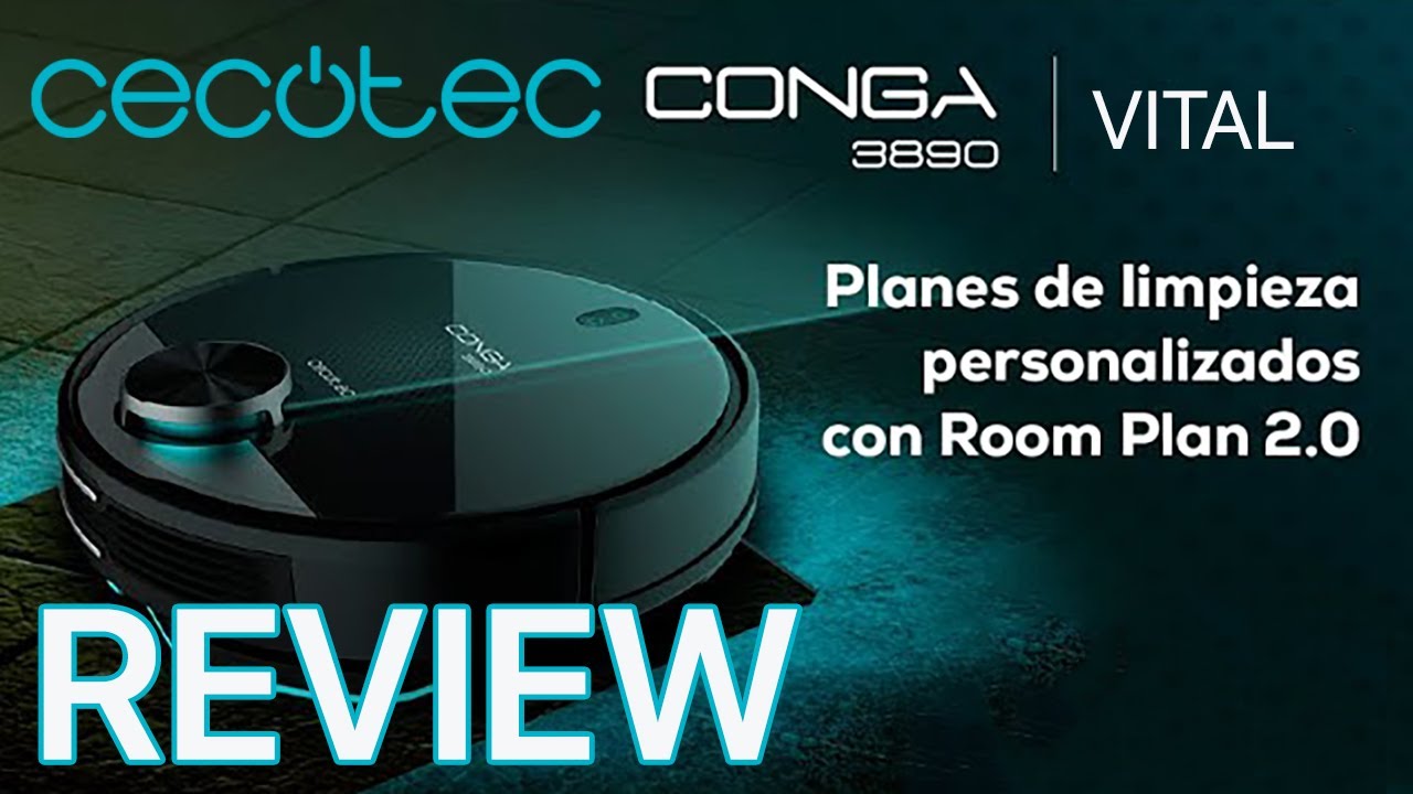 VideoReview: Conga 3090 —¡El robot aspirador que revoluciona la limpieza  del hogar! 