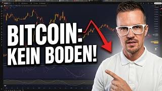 Bitcoin Analyse: Warum der Boden NOCH nicht drin ist (Wochenchart)