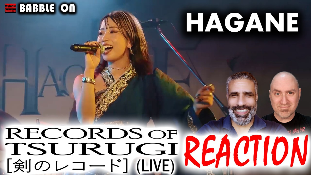HAGANE - RECORDS OF TSURUGI (剣のレコード) [Live] reaction by