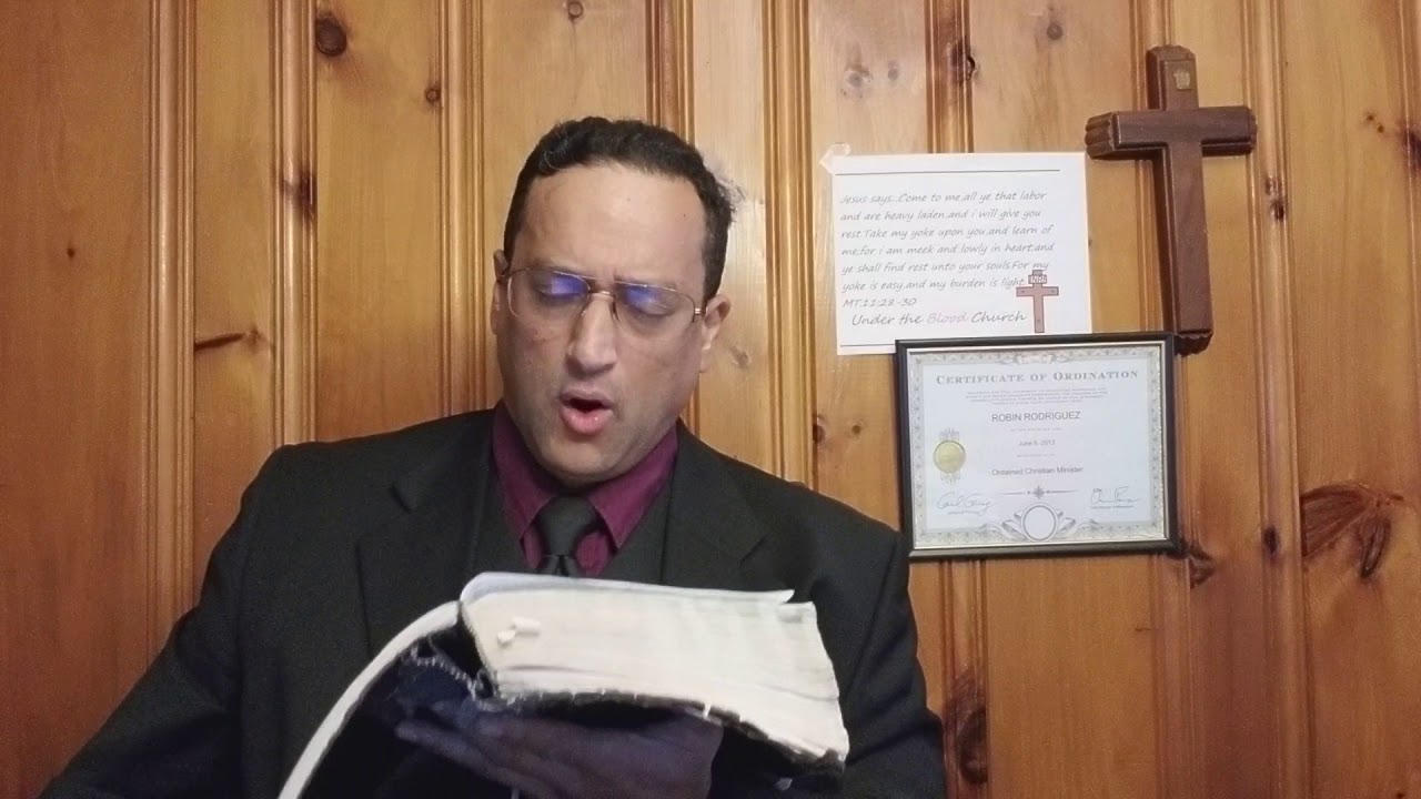 A message from God's servant...brother Robin on Romans 9:1-5 - YouTube