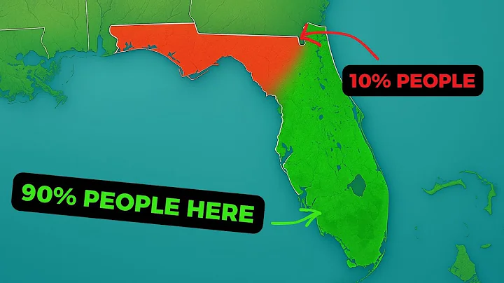 Why no one lives in Northern Florida | U.S. Geography