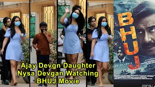Bhuj - First Day First Show Premiere Nysa Devgan, Yug Devgn, Kajol Devgn