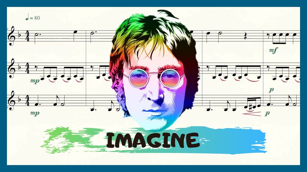 SPARTITO cover Imagine - John Lennon | Clarinet trio - YouTube