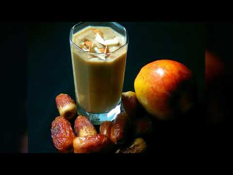 apple-dates-smoothie-||-healthy-drink-#10