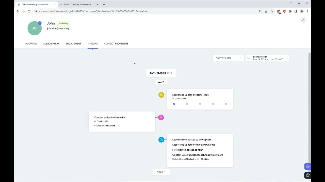 Mastering Contact Management: Unraveling Zoho Marketing Automation's 2.0 Contact Properties & Fields