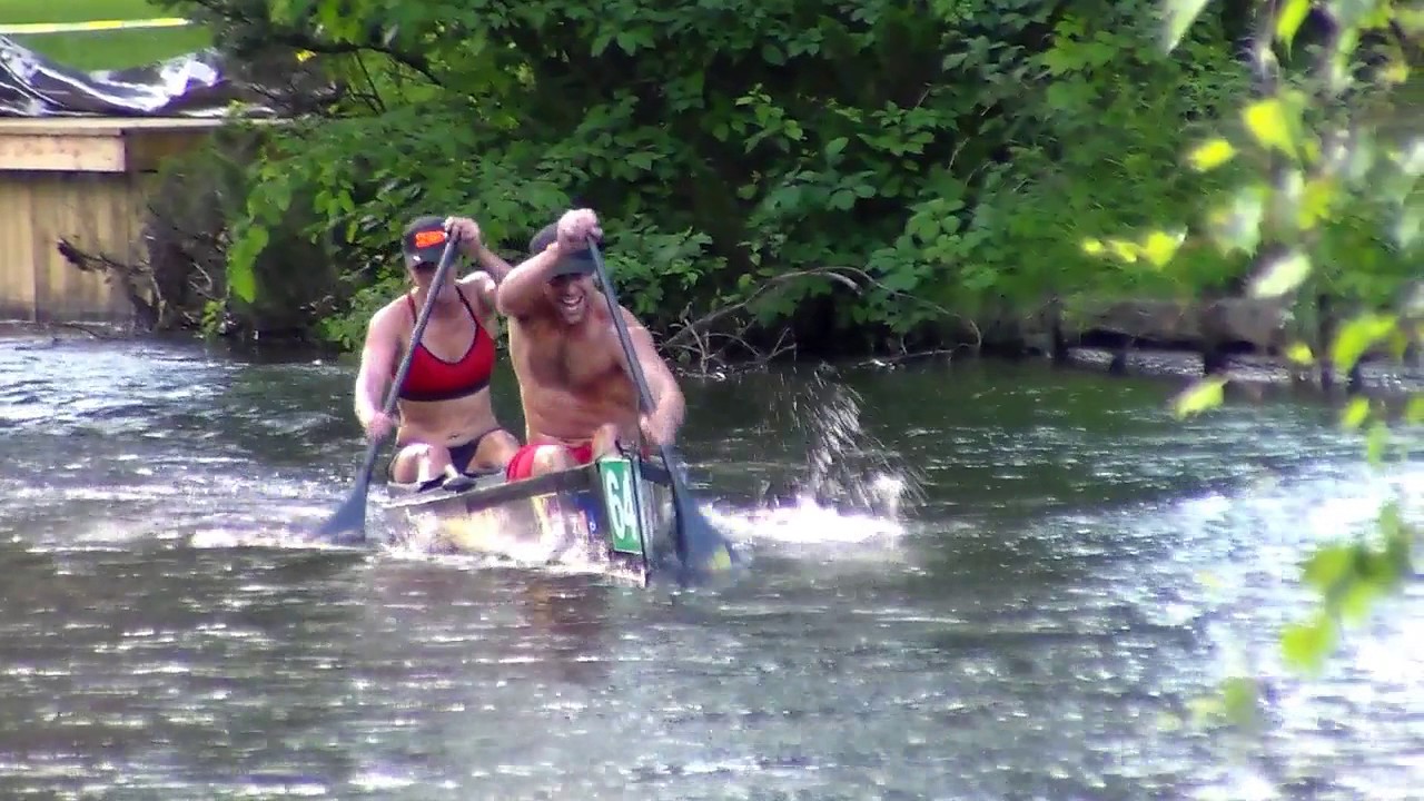 AuSable Canoe Marathon Sprint 2017 - Sarah Lessard / Simon Dessurealt