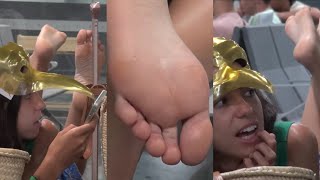 Candid feet (incredible)