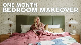 FLASH MAKEOVER | Emily Henderson Gives This Builder-Grade Bedroom a Warm, Cozy & Classic Refresh