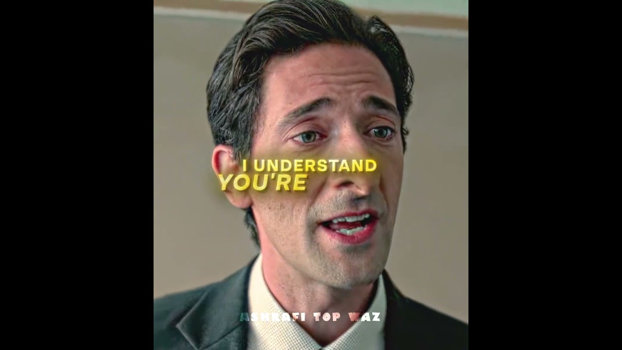 “A good teacher can change a student’s life.”☠️🔥 |Detachment | #Trending #shorts