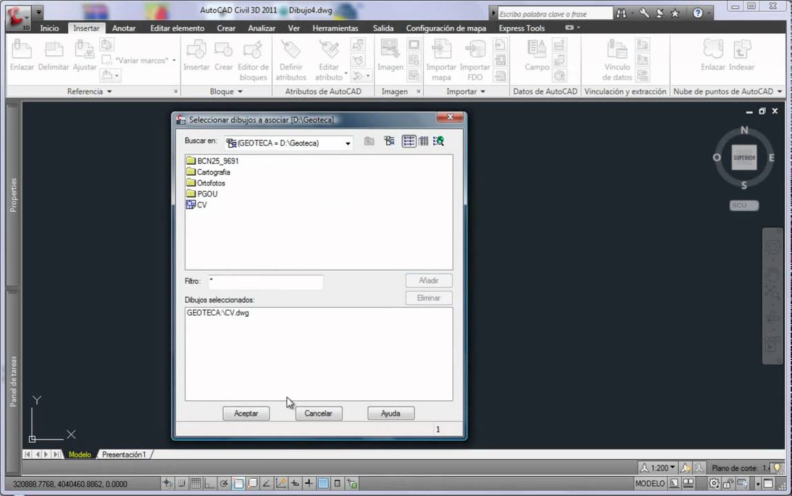 Importar shp en AutoCAD Map 3D - YouTube