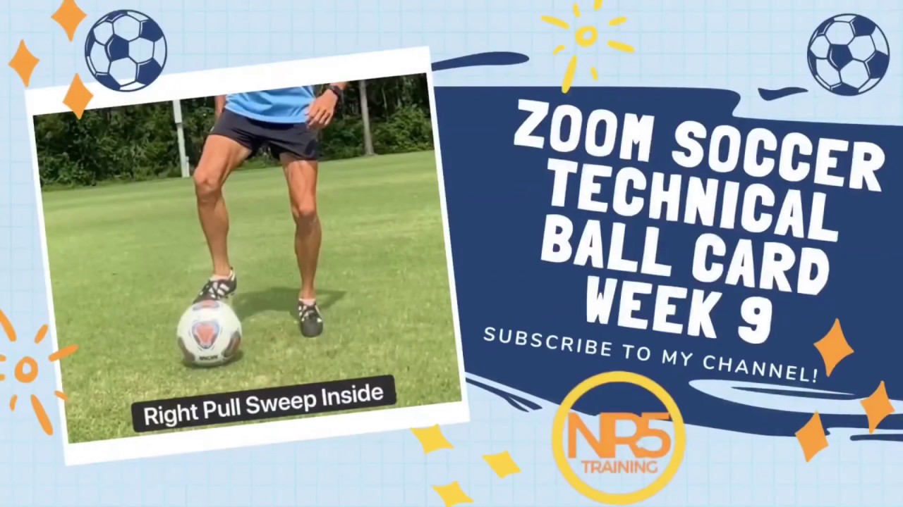 Zoom Soccer Training Technical Ball Card YouTube