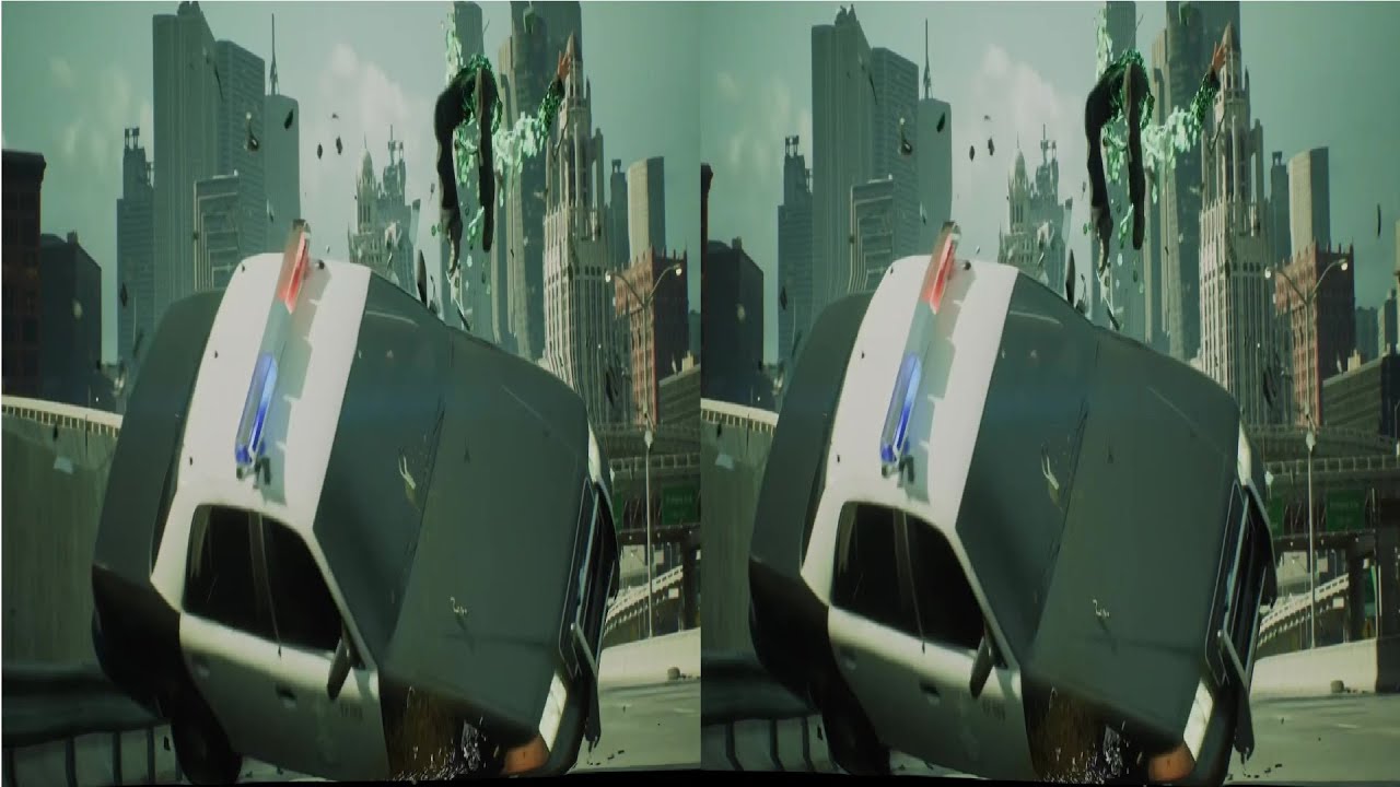 3D VR | The Matrix Awakens - YouTube