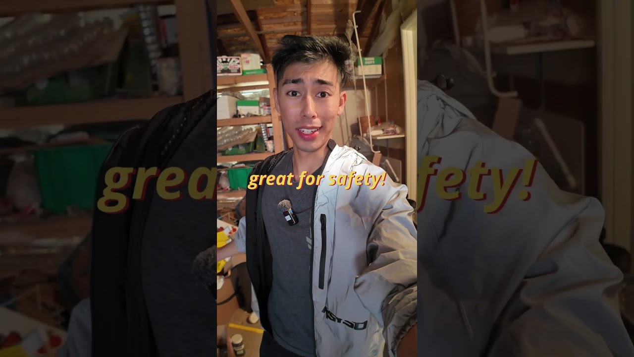 This Reflective Jacket Looks ? (and Keeps Me Safe 