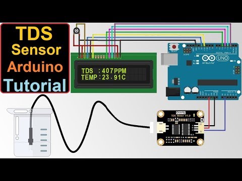 TDS Meter using TDS & Temperature Sensor with Arduino || Measure Water Quality in PPM